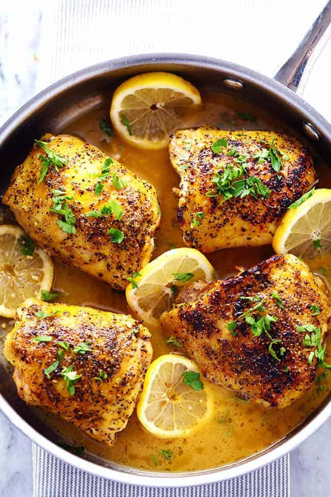 Chickens Thigh Fillets  - Lemon Pepper flavour  500gm Pack